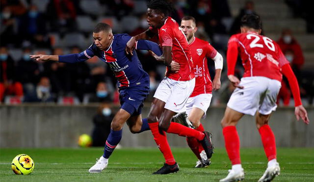 PSG busca ante el Nimes un triunfo que lo lleve al primer de la Ligue 1. Foto: EFE