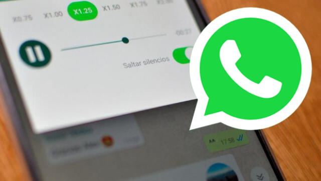 WhatsApp tiene un truco para acelerar los mensajes de voz.