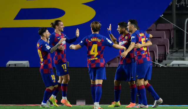 FC Barcelona derrotó 1-0 al Espanyol. (Créditos: AFP)