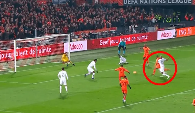 Francia vs Holanda: Wijnaldum abrió el score tras potente zurdazo [VIDEO]