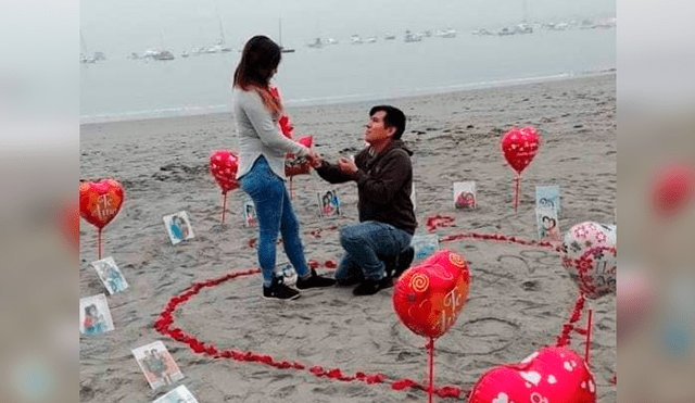 Facebook viral: peruano le pide matrimonio a su novia y la reacción ella sorprende [FOTOS]