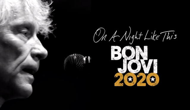 Bon Jovi presentará su disco número 15 de manera gratuita en el concierto On A Night Like This, que transmitirá el próximo viernes 27 de noviembre. Foto: @jonbonjovi Instagram