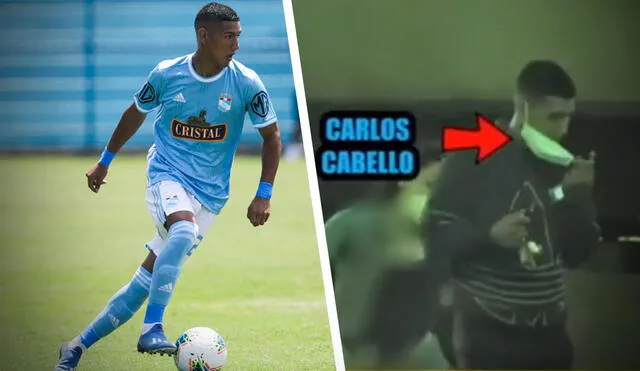 Carlos Cabello es jugador de Sporting Cristal desde enero de este 2020. Foto: GLR/captura Wilax