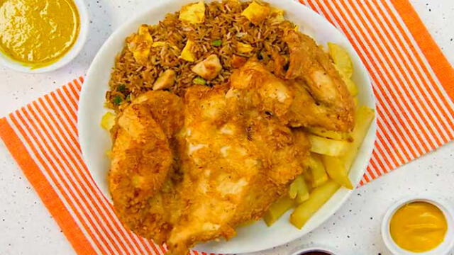 ¿No sabes qué cocinar en estos días de aislamiento? Prepara mostrito de chaufa y pollo broster. (Foto: Difusión)