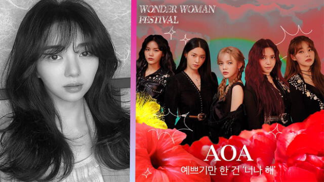 Todo sobre la salida del line-up de AOA del Wonder Woman Festival. Créditos: Instagram