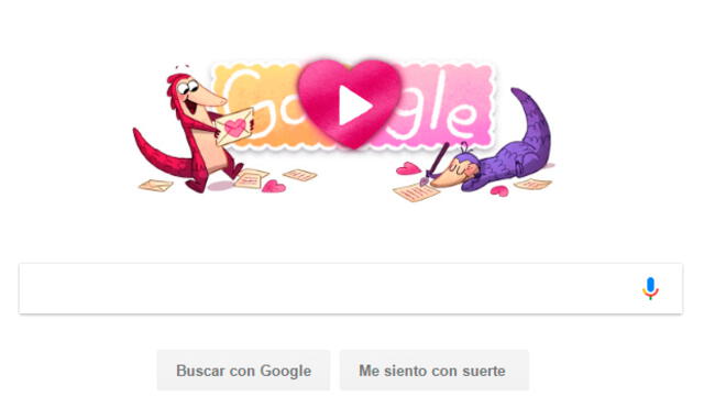 ¿Por qué Google eligió al pangolín como protagonista del doodle por San Valentín?