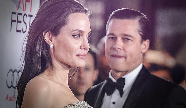 Angelina Jolie y Brad Pitt estarían envueltos en una riña por Jennifer Aniston. Foto: Composición