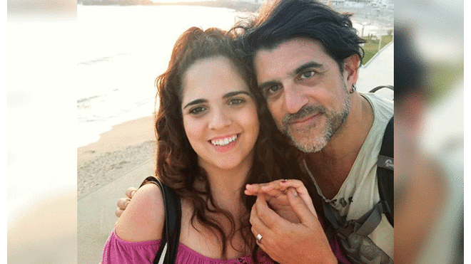 Sandra Muente y su novio se dedican emotivos mensajes en Instagram.