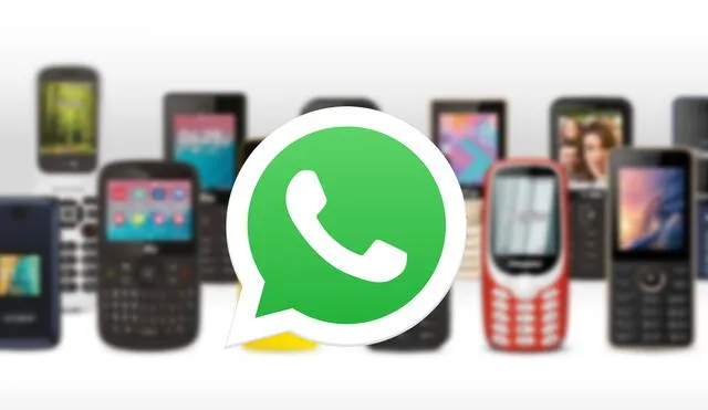 WhatsApp funciona en estos equipos que cuestan menos de 100 dólares. Foto: Composición La República