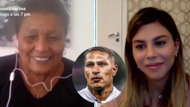 La madre del futbolista se enlazó con el programa En boca de todos para comunicarse en una videollamada con su querida nuera. (Foto: Captura América TV)