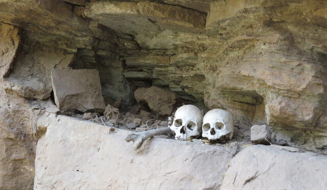 Tumbas de piedra de los antiguos pobladores. Foto: Luis Álvarez