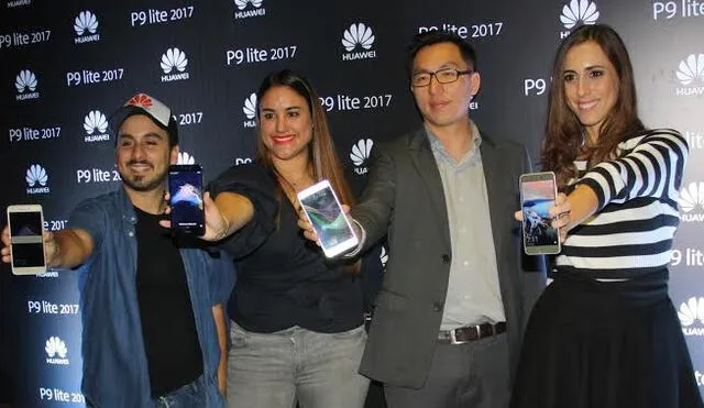 Huawei presenta en Perú su nuevo smartphone: el P9 Lite 2017