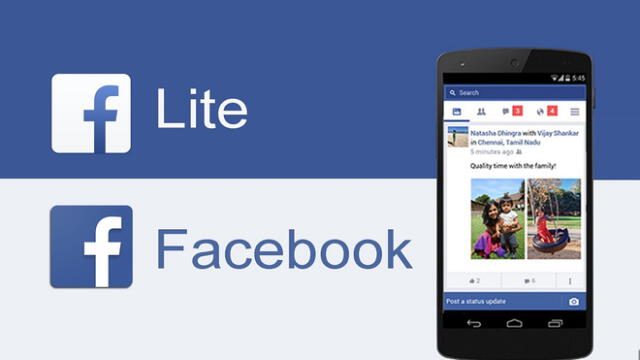 Facebook: Conoce cuales son los beneficios de usar la versión ‘Lite’