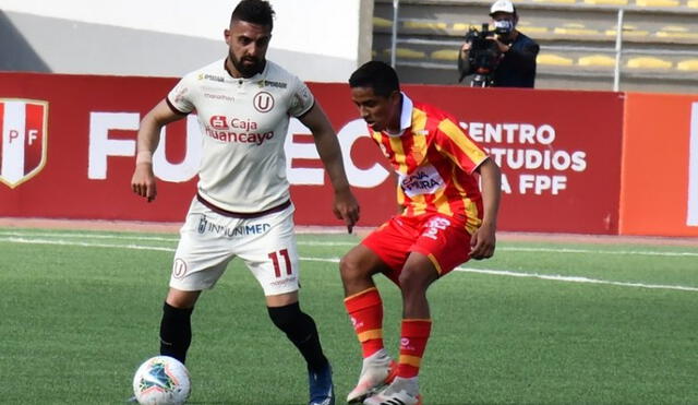 Universitario se enfrenta a Atlético Grau en el Estadio San Marcos. Foto: FPF