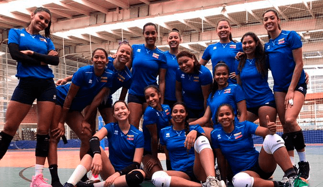 Sigue aquí EN VIVO ONLINE el Perú vs. Venezuela por la última fecha del Preolímpico de Vóleibol Femenino Colombia 2020. | Foto: @FedVenVoleibol