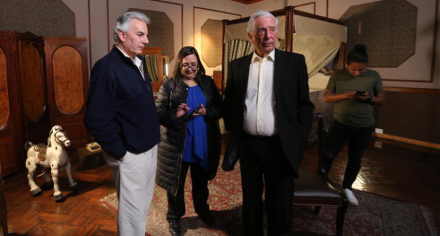 Mario Vargas Llosa disfruta su paso por Arequipa durante grabaciones de documental [FOTOS y VIDEO]