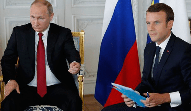 Macron sobre Putin: “Cuando uno es débil, él lo aprovecha”