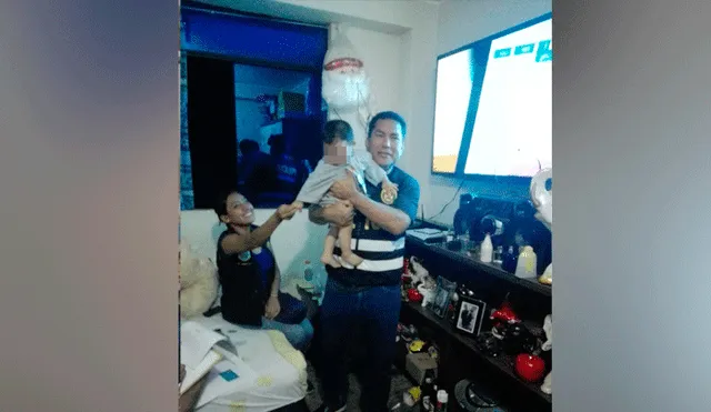 Policía rescata a bebé secuestrado en Huánuco