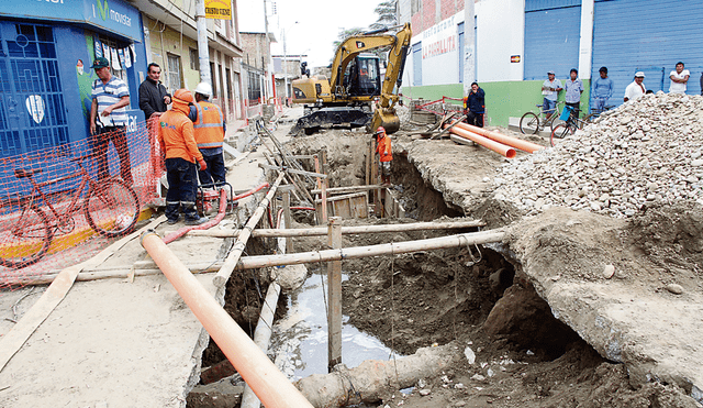 Obras de reconstrucción se retrasarán seis meses más en distrito de Catacaos