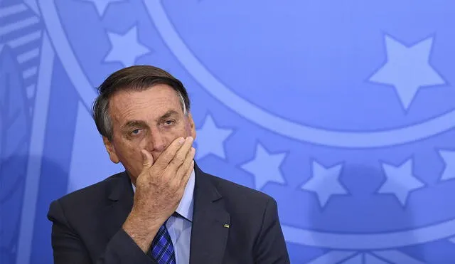 Bolsonaro habría sido ingresado debido a un fuerte dolor abdominal. Foto: AFP