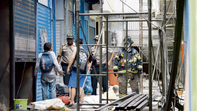 Nuevo incendio en Mesa Redonda causa la muerte de un trabajador