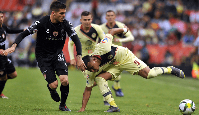 Sigue aquí EN VIVO ONLINE el América vs. Necaxa por la jornada 14 del Torneo Apertura 2019 de la Liga MX. | Foto: AFP