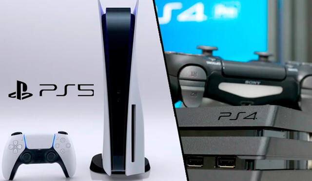 PS5 ya está a la venta en varios países y gamers ya juegan títulos de PS4 desde una PS5. Foto: composición La República