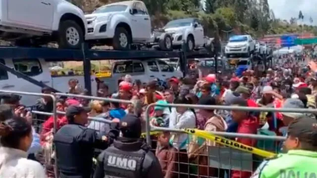 Venezolanos cierran frontera entre Ecuador y Colombia. Foto: captura de video de NTN24.