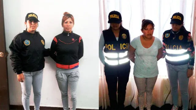 Trujillo: Detienen a cajeras de dos organizaciones criminales