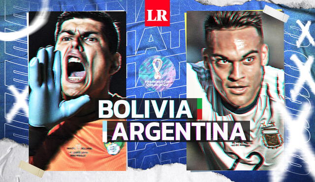 Argentina y Bolivia se enfrentarán en el estadio Hernando Siles de la Paz por la segunda fecha de las Eliminatorias. Foto: Composición La República/Fabrizio Oviedo