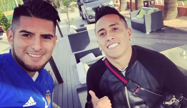 Christian Cueva es pedido por Zambrano para Boca Juniors. | Foto: Instagram de Carlos Zambrano