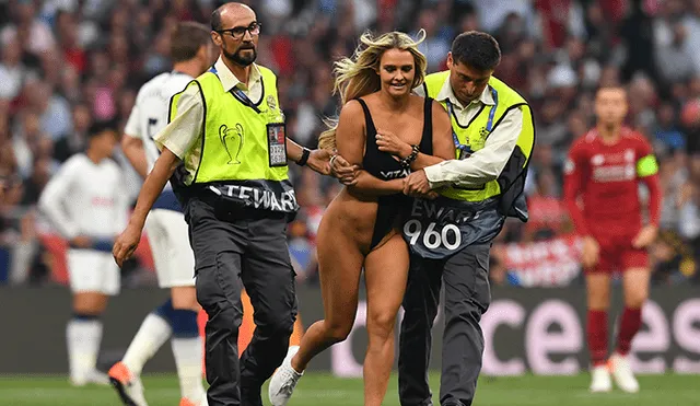 Kinsey Wolanski, mujer que invadió el campo de la final de la Champions League, iba a hacer lo mismo durante la Copa América 2019.