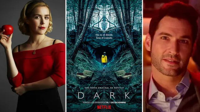 Lucifer, Sabrina y Dark son algunas de las series que se tendrán que despedir del servicio de streaming - Fuente: difusión