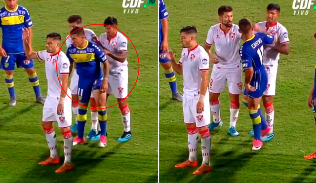 Futbolista chileno es víctima de ‘calzón chino’ y respondió con un codazo [VIDEO]