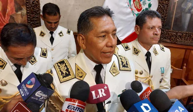Jefe de la IX Macro Región Policial de Arequipa, Miguel Ángel Cayetano Cuadros. Foto: La República