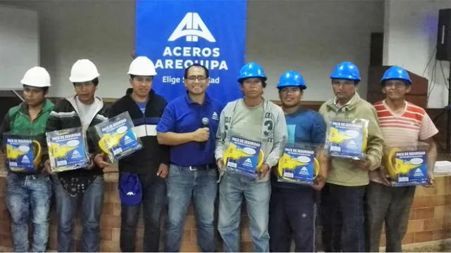 Aceros Arequipa desarrolla capacitación gratuita en Chiclayo sobre construcción de viviendas seguras