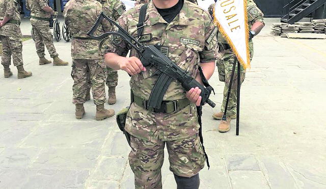Honor Casas es mayor en retiro del Ejército Peruano.