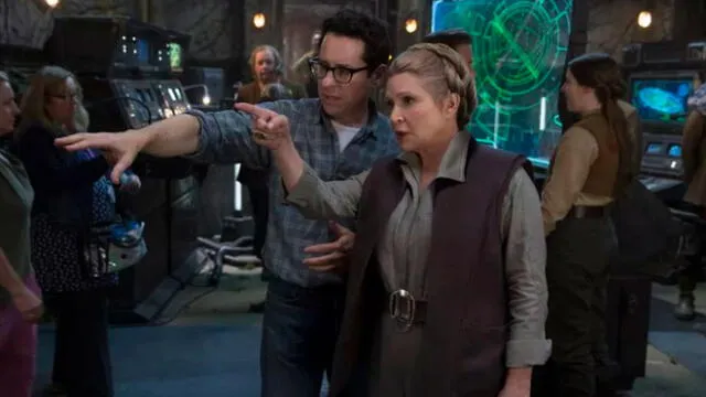 Star Wars recrea escenas de Leia. Créditos: Difusión