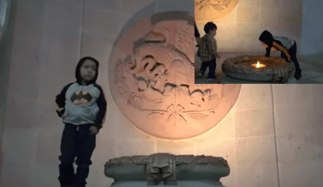 Niño ingresa a museo mexicano y arruina preciada pieza de 200 años de antigüedad [VIDEO]