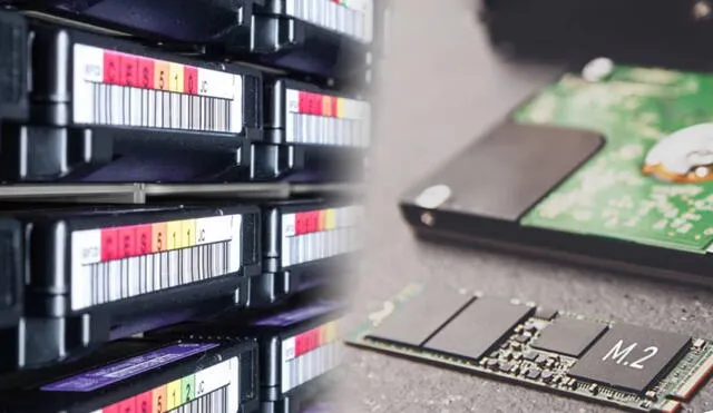 Si pensabas que la única amenaza de los HDD eran los SSD, probablemente no hayas visto aún las nuevas cintas que alcanzan los 580 TB de capacidad. Foto: TechRadar/Avast