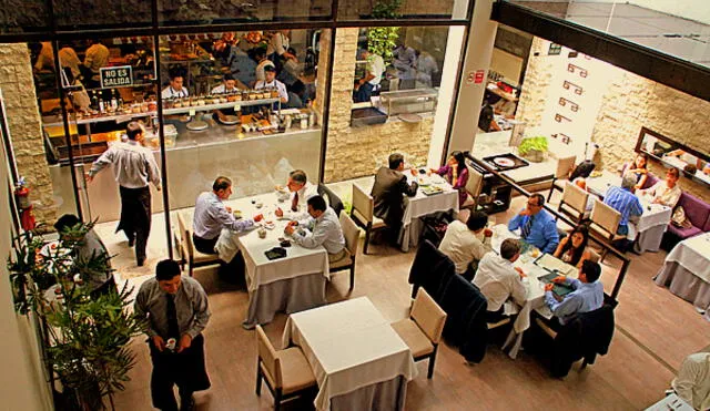INEI: Actividad de restaurantes aumentó 5,60% en mayo de este año