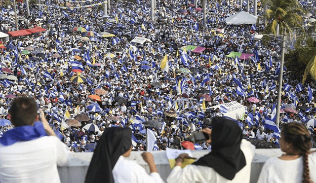 Nicaragua: miles marchan para expresar su rechazo contra Daniel Ortega