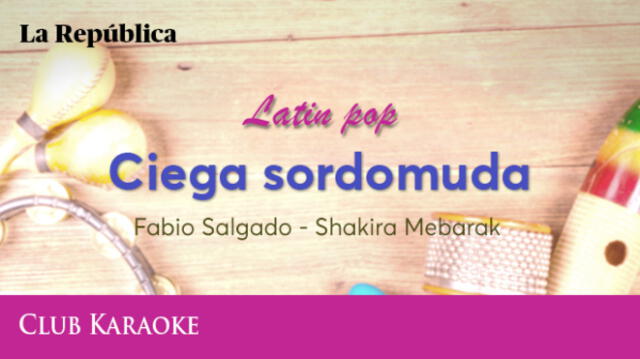 Ciega sordomuda, canción de Fabio Salgado - Shakira Mebarak