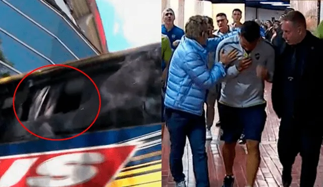 Final Copa Libertadores 2018: hinchada de River aventó piedras y gas pimienta al bus de Boca [VIDEO]