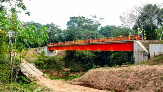 Ucayali: Inauguran puente que soporta más de 20 toneladas
