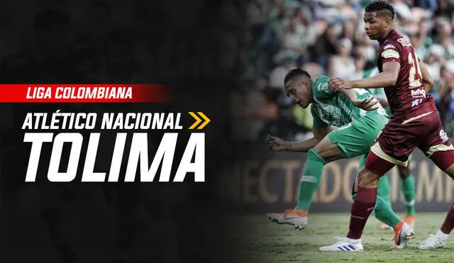 Atlético Nacional vs. Tolima EN VIVO por la jornada 9 de la Liga Colombiana. Gráfica: Gerson Cardoso/La República