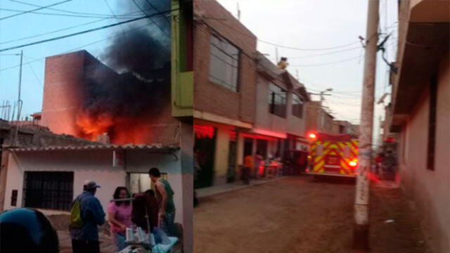 Chiclayo: incendio urbano causa alarma 