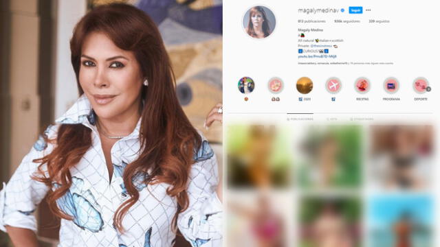 Hackers atacan el perfil oficial de Instagram de Magaly Medina y publican contenido obsceno | FOTO: Difusión