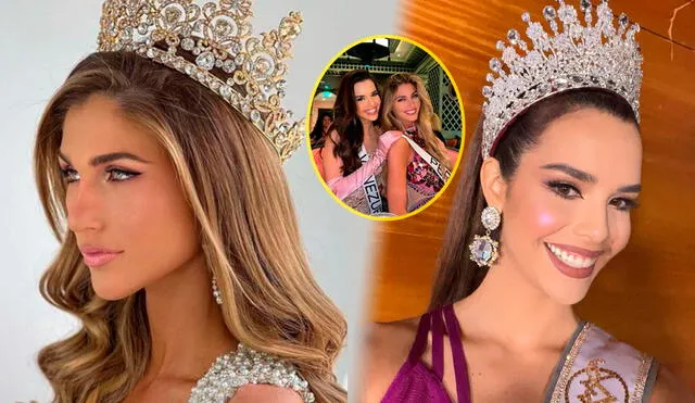 Miss Venezuela y Miss Perú son una de las duplas que más resaltan entre las favoritas a la corona. Foto: composición LR/ Instagram/ Amanda Dudamel.
