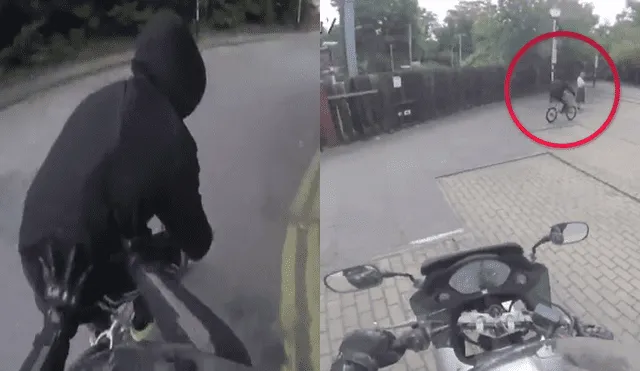 YouTube: rápida acción de un motociclista frustró el asalto a una indefensa anciana [VIDEO]    